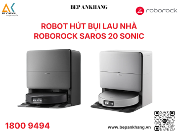 Robot Hút Bụi Lau Nhà Roborock Saros 20 Sonic